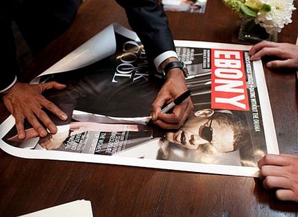 Chùm ảnh “độc” của Obama nơi hậu trường - 12