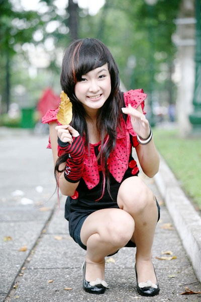 Nữ sinh 14 tuổi mơ ước làm hoa hậu - 3 Nữ sinh 14 tuổi mơ ước làm hoa hậu - 3