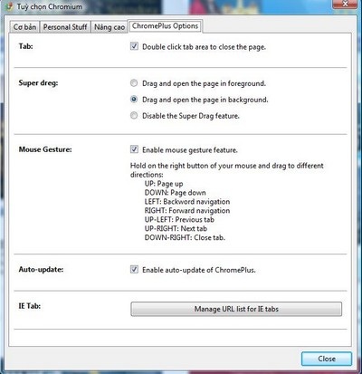 Chrome Plus - Giúp Chrome trở nên hoàn thiện hơn - 5 Chrome Plus - Giúp Chrome trở nên hoàn thiện hơn - 5
