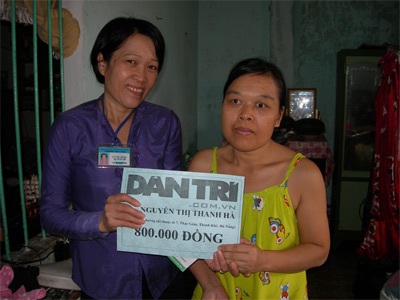 Quỹ Nhân ái tiếp tục đến với hai hoàn cảnh éo le ở Đà Nẵng - 1 Quỹ Nhân ái tiếp tục đến với hai hoàn cảnh éo le ở Đà Nẵng - 1