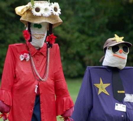 Chùm ảnh vui: Bù nhìn cũng làm điệu - 13