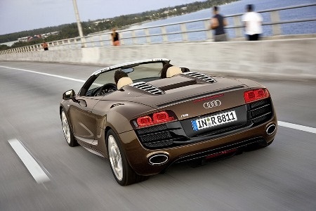 Audi R8 mui trần xuất hiện - 3 Audi R8 mui trần xuất hiện - 3