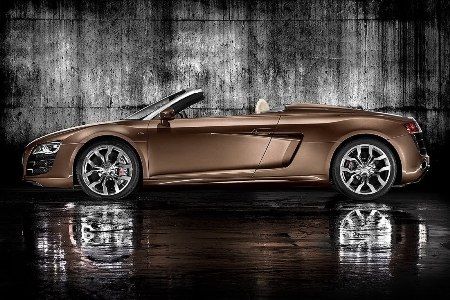 Audi R8 mui trần xuất hiện - 2 Audi R8 mui trần xuất hiện - 2