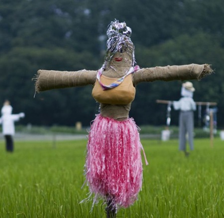 Chùm ảnh vui: Bù nhìn cũng làm điệu - 3