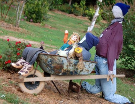 Chùm ảnh vui: Bù nhìn cũng làm điệu - 10