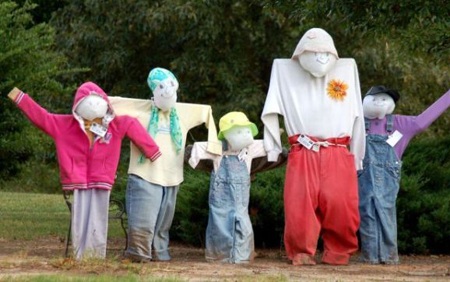 Chùm ảnh vui: Bù nhìn cũng làm điệu - 11