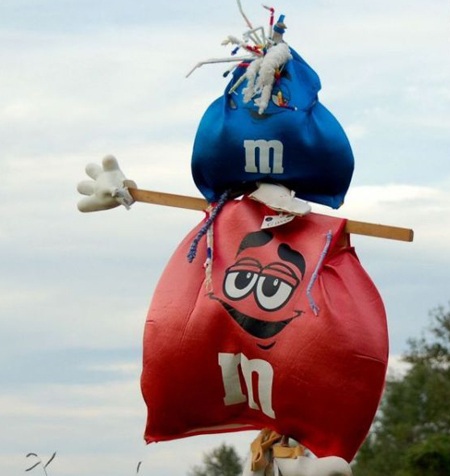 Chùm ảnh vui: Bù nhìn cũng làm điệu - 12