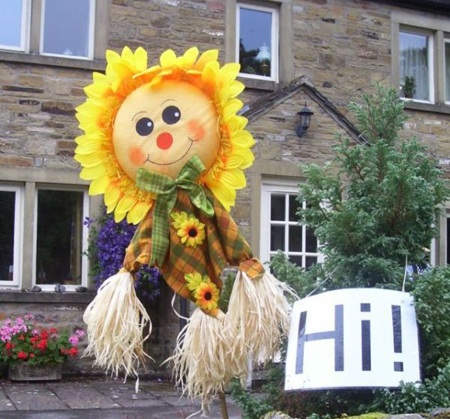 Chùm ảnh vui: Bù nhìn cũng làm điệu - 16