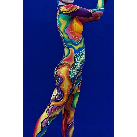 "Thánh địa của Bodypainting"  - 13