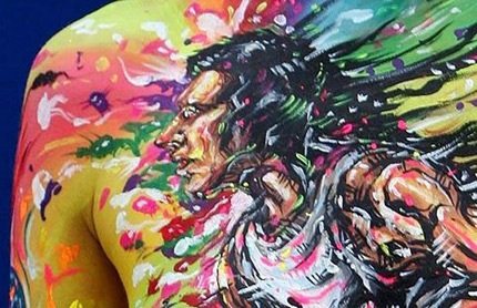 "Thánh địa của Bodypainting"  - 5