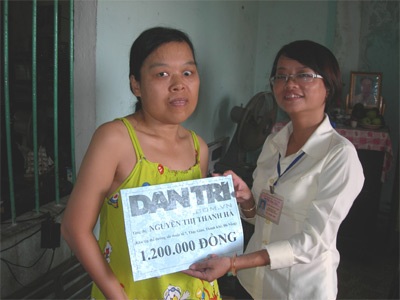 Niềm vui tiếp tục đến với chị Nguyễn Thị Thanh Hà - 1 Niềm vui tiếp tục đến với chị Nguyễn Thị Thanh Hà - 1