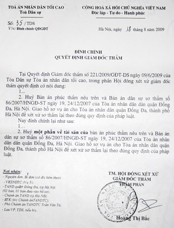 Khi quan tòa… quên luật - 2 Khi quan tòa… quên luật - 2