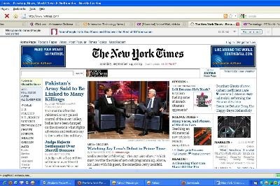 Báo mạng của New York Times "dính" virus - 1