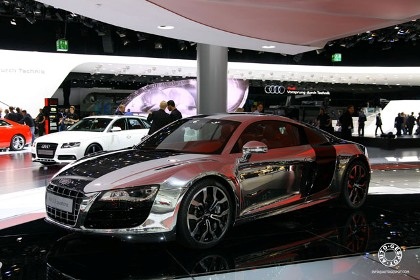 Audi R8 mạ crôm tỏa sáng Frankfurt 2009 - 8 Audi R8 mạ crôm tỏa sáng Frankfurt 2009 - 8