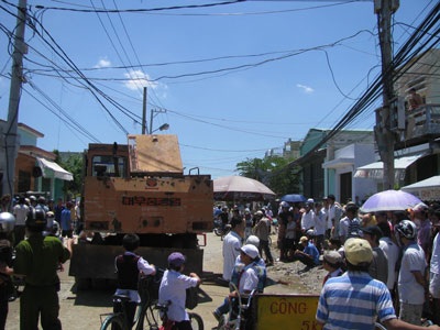 Xe cẩu húc một sinh viên thiệt mạng - 1