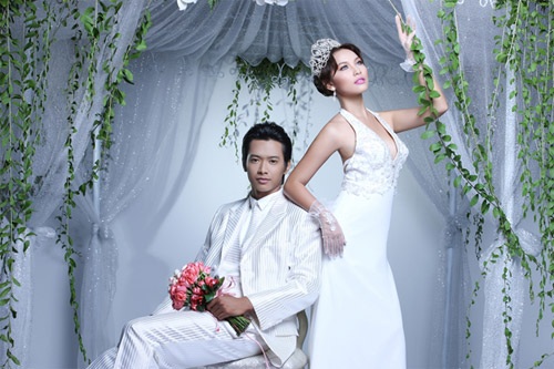 Ngắm ảnh cưới của siêu mẫu Hồ Đức Vĩnh và Quỳnh Thư - 2 Ngắm ảnh cưới của siêu mẫu Hồ Đức Vĩnh và Quỳnh Thư - 2