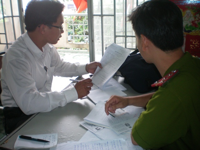 Mạo danh báo Khuyến học & Dân trí đi giải quyết tranh chấp - 1