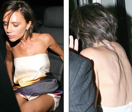 Victoria Beckham lộ dáng siêu gầy, da nâu quá độ - 5 Victoria Beckham lộ dáng siêu gầy, da nâu quá độ - 5