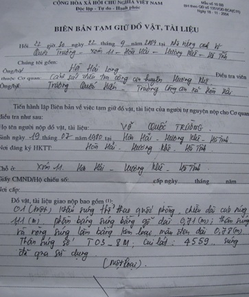 Triệu tập 3 nghi can vụ chém người kinh hoàng - 2 Triệu tập 3 nghi can vụ chém người kinh hoàng - 2