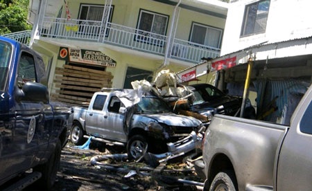 Ảnh sóng thần tàn phá quần đảo Samoa - 15