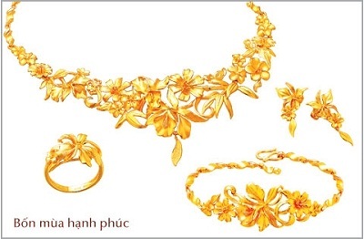 Xu hướng chọn trang sức cưới năm 2009 - 1