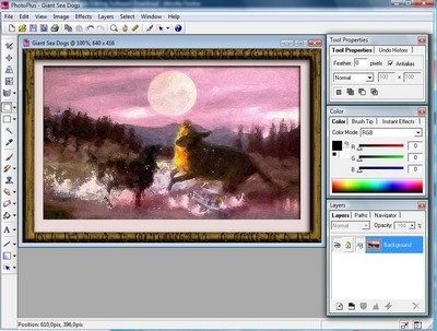 Làm ảnh với PhotoPlus bản quyền miễn phí - 1