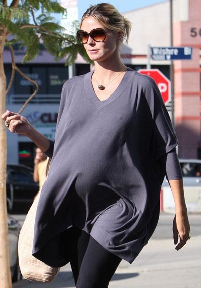 Siêu mẫu Heidi Klum đã sinh con gái - 2