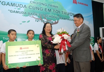 Chương trình “Gamuda cùng em tới trường”  - 2