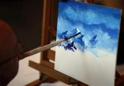 Triển lãm vẽ tranh bằng miệng và chân - 6 Triển lãm vẽ tranh bằng miệng và chân - 6