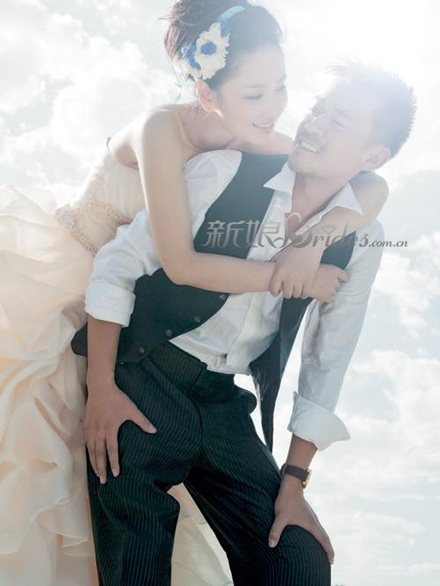 Vương Học Binh "khoe" ảnh cưới lãng mạn - 3