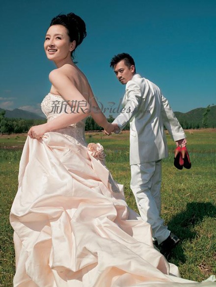 Vương Học Binh "khoe" ảnh cưới lãng mạn - 5