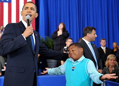 Obama gặp phải câu hỏi “hóc” của học sinh lớp 4 - 1