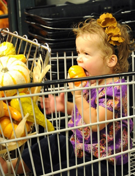 Theo chân mẹ con Jessica Alba đi sắm đồ Halloween  - 8