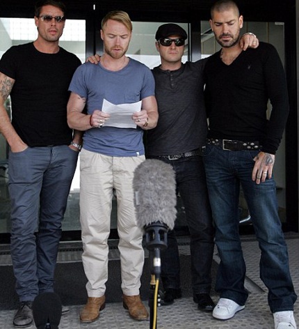 Nhóm Boyzone sẽ hát trong tang lễ của Stephen Gately - 1 Nhóm Boyzone sẽ hát trong tang lễ của Stephen Gately - 1