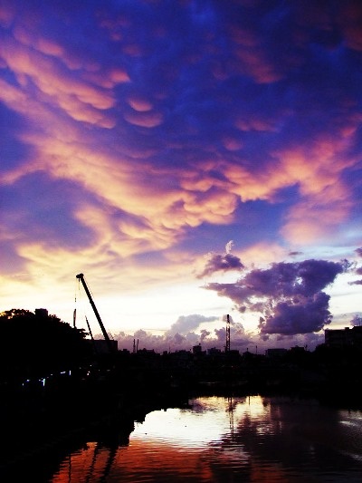 Mây đẹp lạ lùng trên bầu trời TPHCM - 3