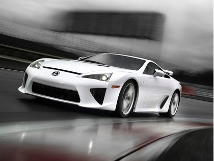 Lexus LF-A phô diễn  - 1