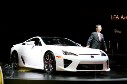 Lexus LF-A phô diễn  - 4