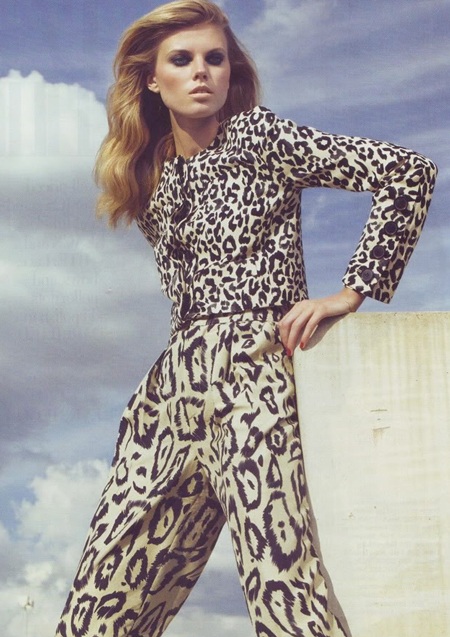 Maryna Linchuk sành điệu, trẻ trung trên Harper's Bazaar - 2