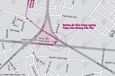 Mở rộng đường thay vì “xẻ” công viên - 1 Mở rộng đường thay vì “xẻ” công viên - 1