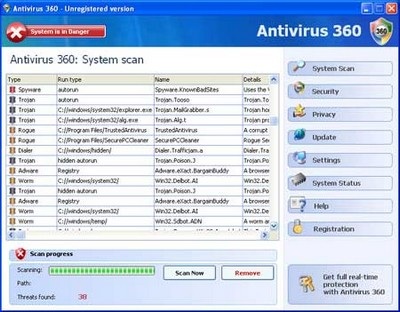 "Lật tẩy" phần mềm diệt virus giả - 1 "Lật tẩy" phần mềm diệt virus giả - 1