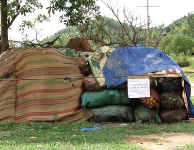 2 tấn xương động vật thối rữa trong nghĩa trang  - 1