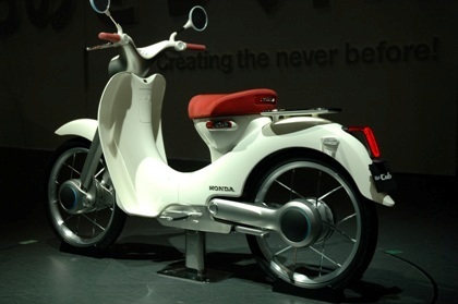 Cận cảnh Honda EV-Cub - 5 Cận cảnh Honda EV-Cub - 5
