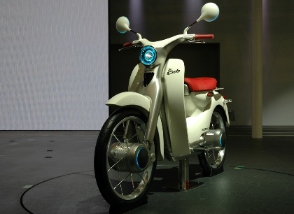 Cận cảnh Honda EV-Cub - 2 Cận cảnh Honda EV-Cub - 2