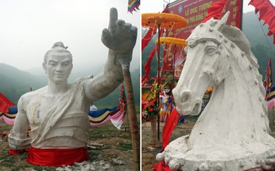 Khởi đúc tượng Thánh Gióng đúng thời khắc trùng cửu - 1