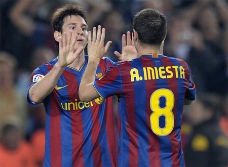 Messi cùng Barca bội thu danh hiệu cá nhân ở Liga - 1 Messi cùng Barca bội thu danh hiệu cá nhân ở Liga - 1