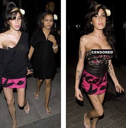 Amy Winehouse khoe ngực mới - 2