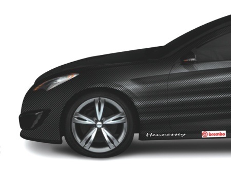 Hyundai Genesis Coupe toàn thân bằng sợi carbon - 2