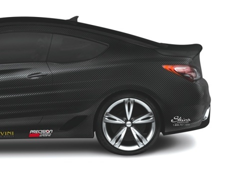 Hyundai Genesis Coupe toàn thân bằng sợi carbon - 3