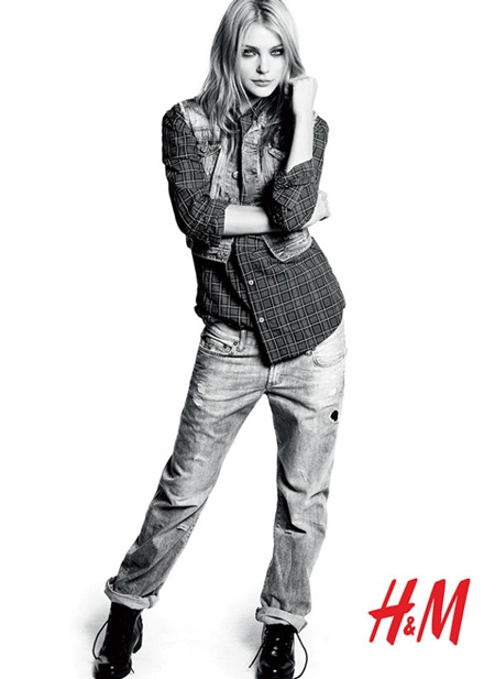Jessica Stam trẻ trung với đồ hiệu H&M - 4 Jessica Stam trẻ trung với đồ hiệu H&M - 4
