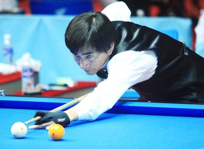 Đặng Đình Tiến mang về HCV đầu tiên ở nội dung Billiard - 1 Đặng Đình Tiến mang về HCV đầu tiên ở nội dung Billiard - 1
